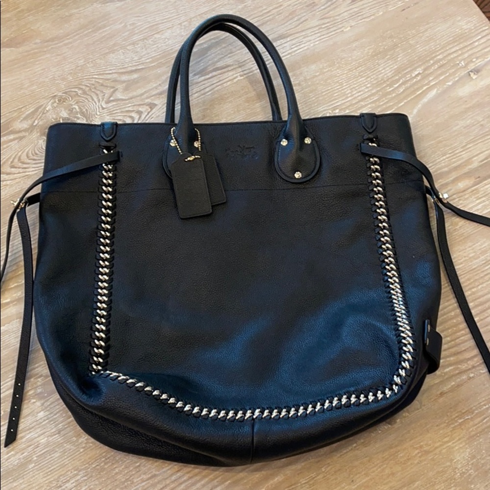 Authentic Tatum Tall COACH tote bag - Picture 4 of 7